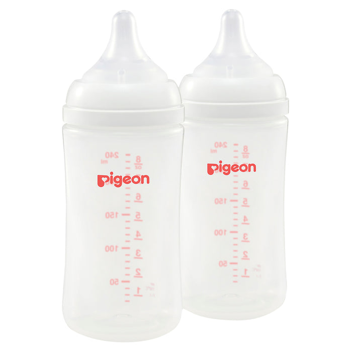 Pigeon Softouch Bottle PP Twin Pack 3 months plus 240ml