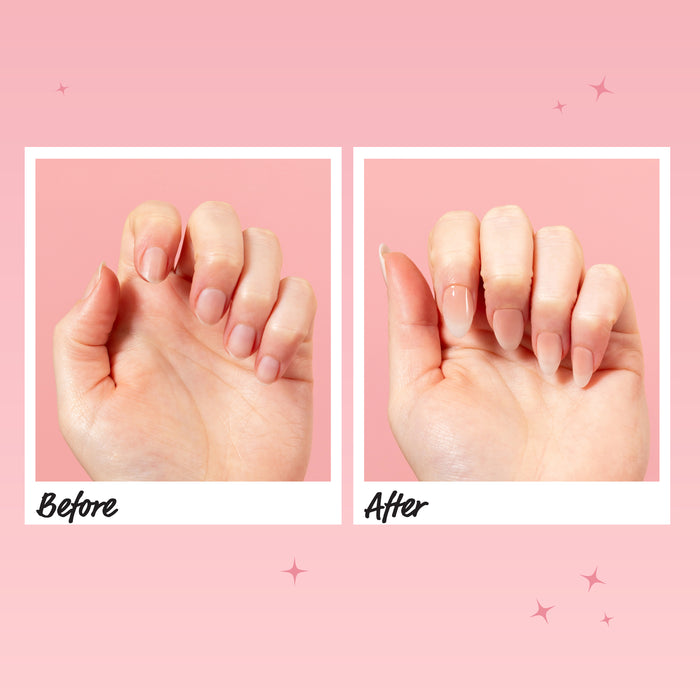 Glam By Manicare 421 Almond Ombre Med.