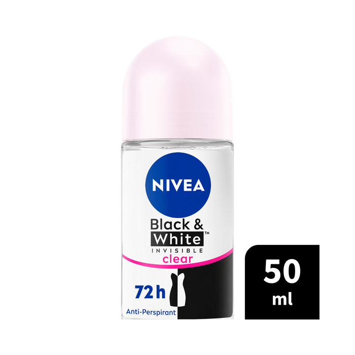 Nivea Women Deodorant Black & White Clear Roll On 50ml