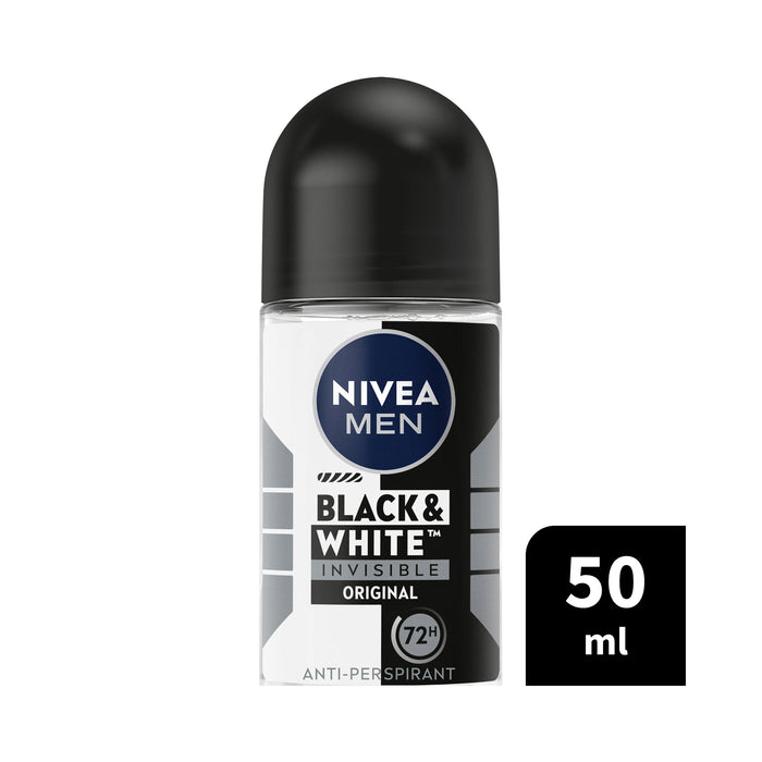 Nivea Men Deodorant Black & White Roll On 50ml