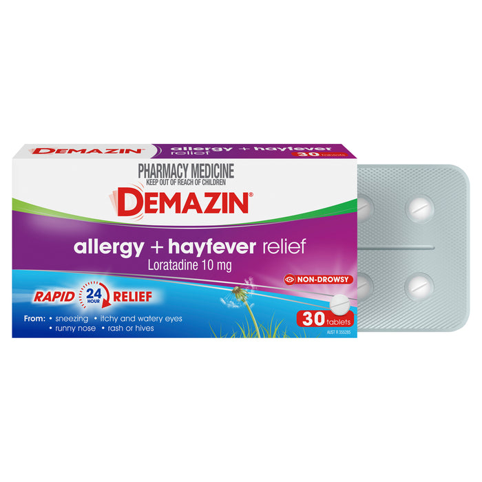 Demazin Allergy + Hayfever 30 Tablets
