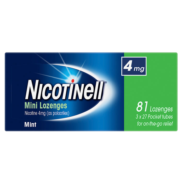 Nicotinell Mini Lozenge 4mg Bottle 81
