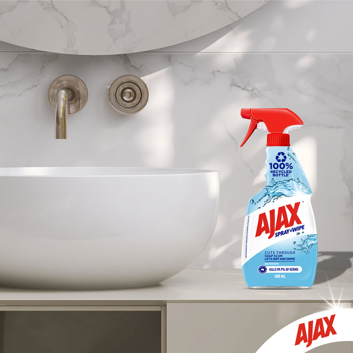 Ajax Spray N Wipe Bathroom 500ml