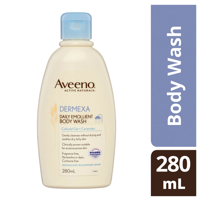 Aveeno Dermexa Body Wash 280ml.