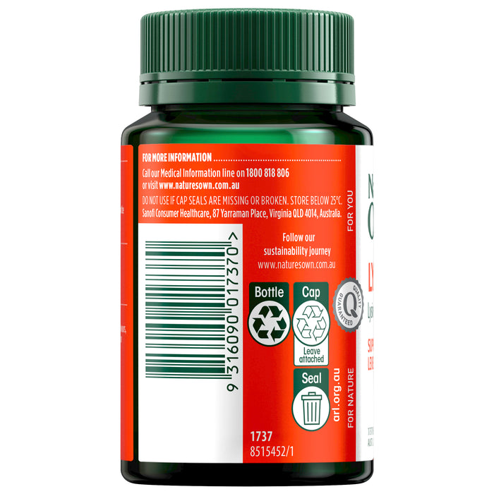 Nature's Own Double Strength Cold Sore Relief 50 Tablets