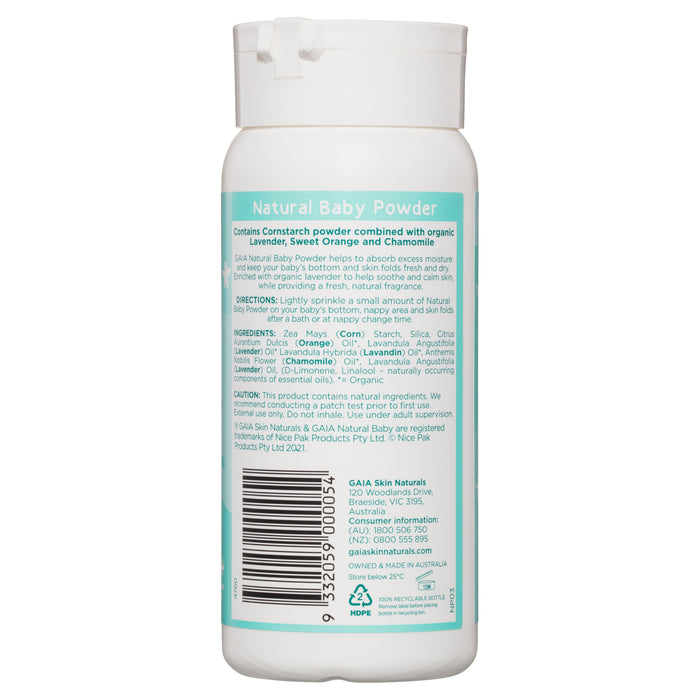 Gaia Natural Baby Natural Baby Powder 100g