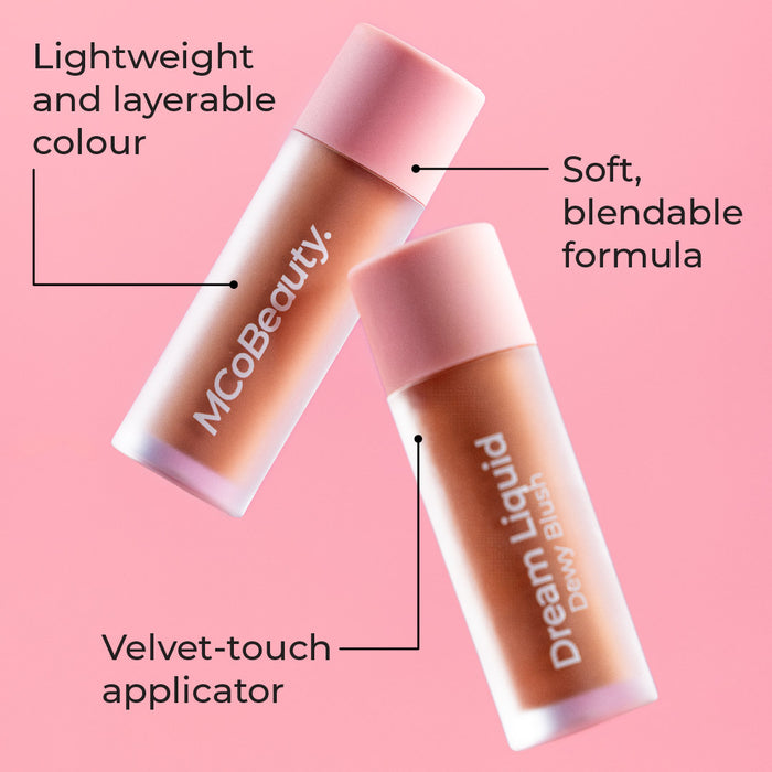 MCo Beauty Dream Liquid Dewy Blush Nude Peach (Virtue)