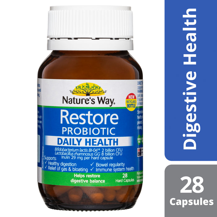Nature's Way Restore Daily 28 Capsules.