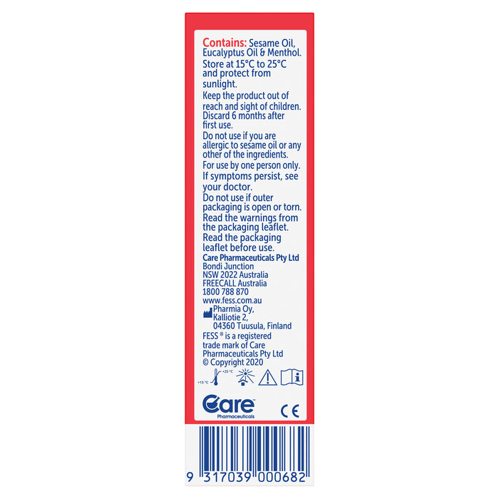 Fess Dry Nose Oil 10ml.