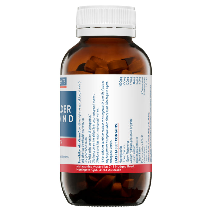 Ethical Nutrients Bone Builder with Vitamin D 120 Tablets.