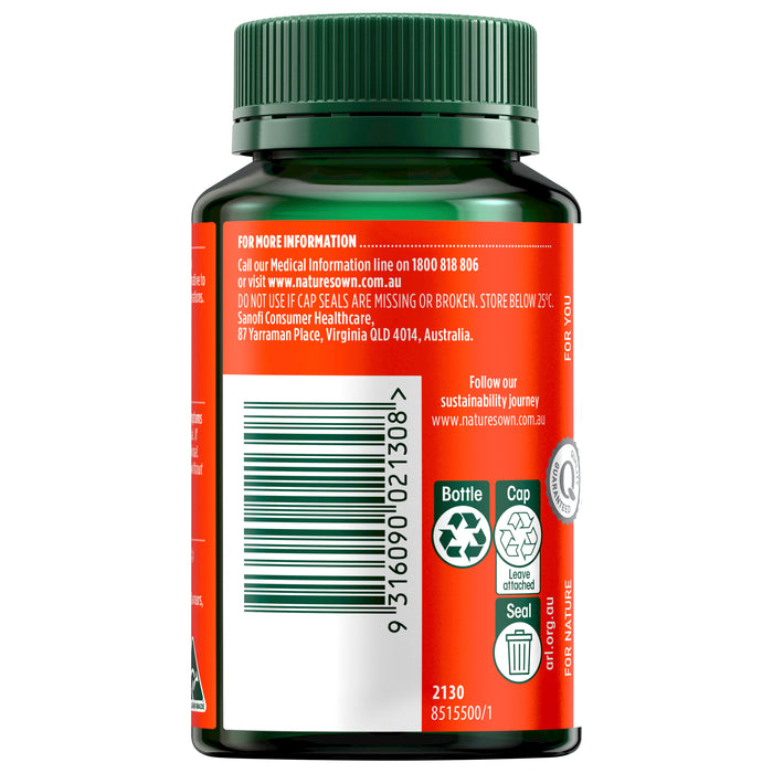 Nature's Own High Strength Rchinace 60 Capsules