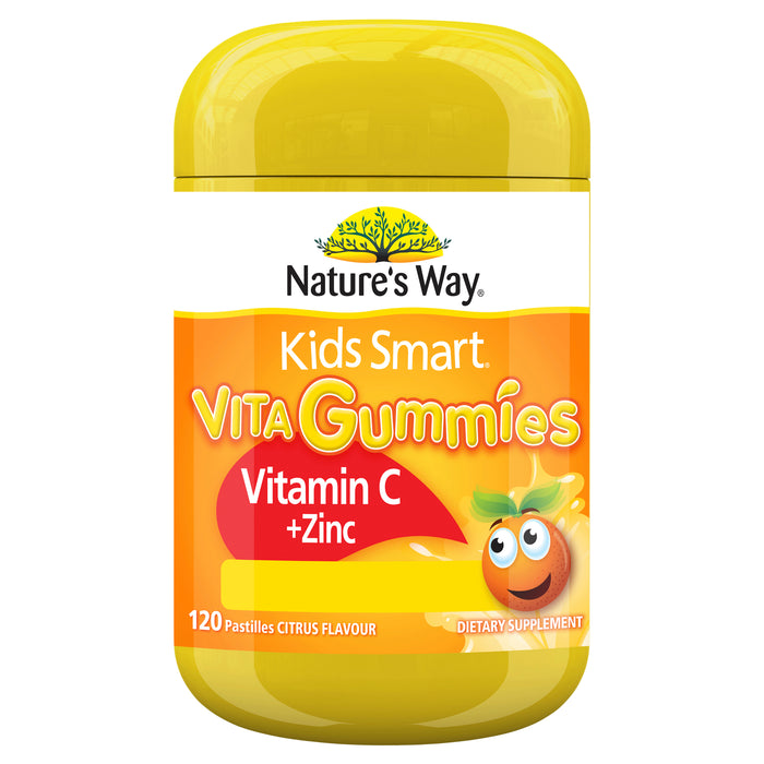 Nature's Way Kids Smart Vitamin C & Zinc 120 Vita Gummies.