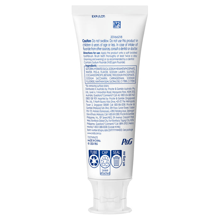 Oral B 3D White Diamond Strong Toothpaste 95g