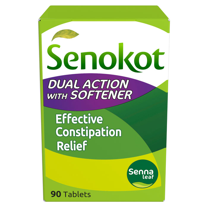 Senokot Dual Action 90 Tablets.