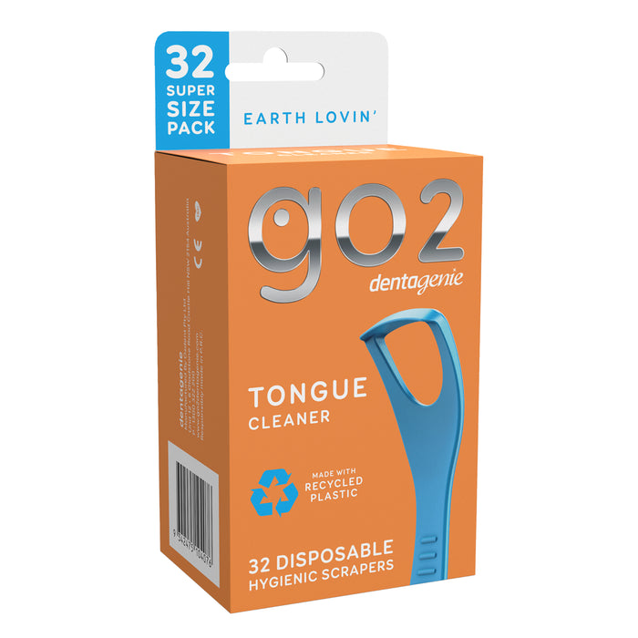 GO2 Dentagenie Tongue Cleaner 32 Pack