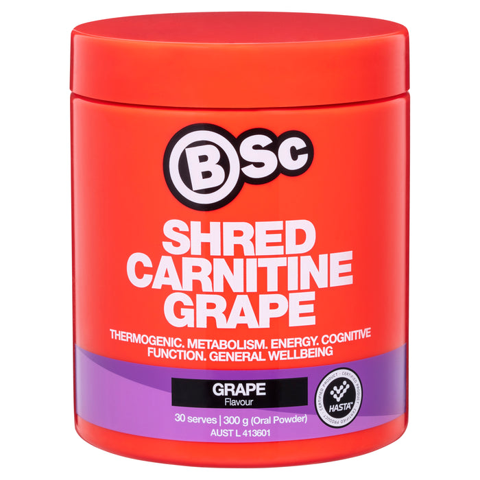 BSC Shred Carnitine Grape 300g