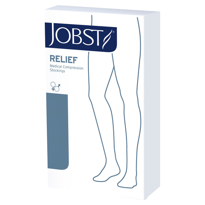 Jobst Relief Knee High Open Toe Medium Beige 20-30mmHg.