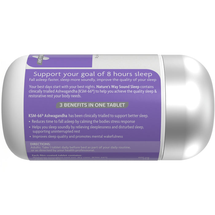 Nature's Way Sound Sleep 30 Tablets
