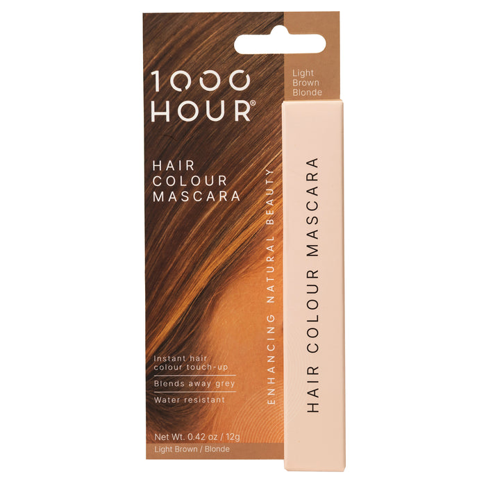 1000 Hour Hair Colour Mascara Light Brown.