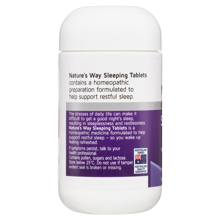 Nature's Way Homeopathic Sleeping Tablets 60 Pack