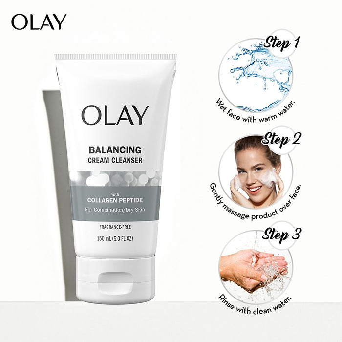Olay Regenerist Collagen Peptide Cream Cleanser 150ml