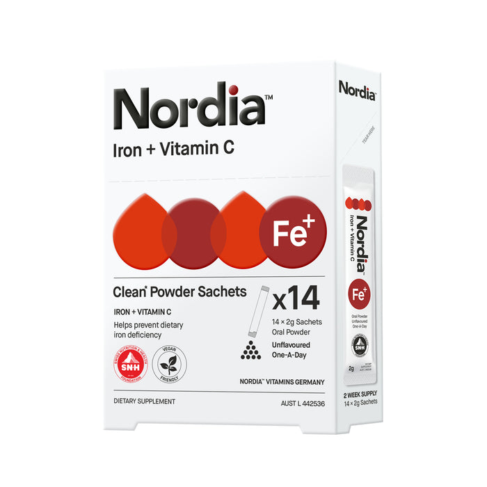 Nordia Iron + Vitamin C Powder 14 sachets