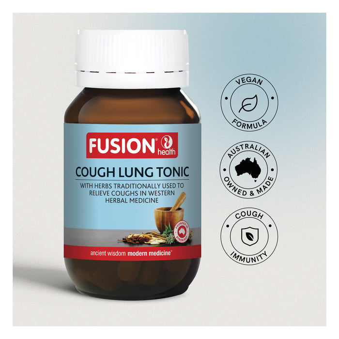 Fusion Cough Lung Tonic 60 Capsules