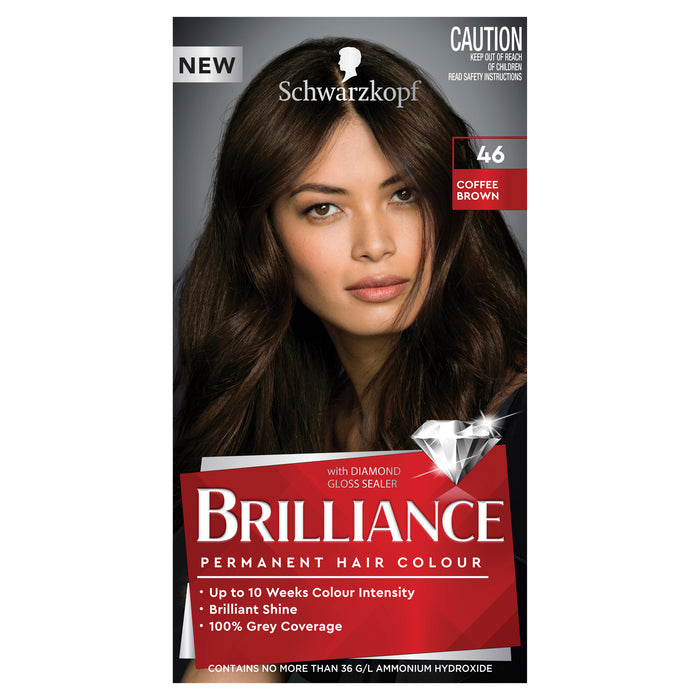 Schwarzkopf Brilliance 46 Coffee Brown.
