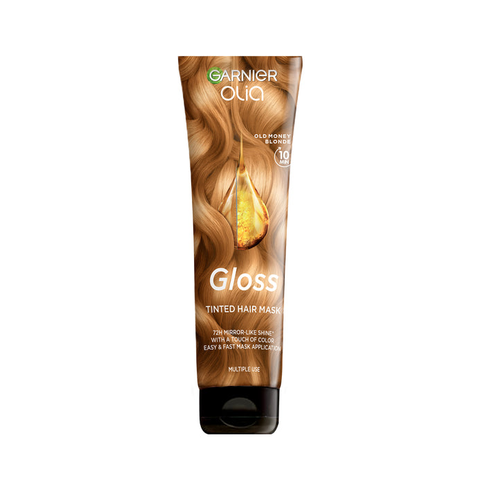 Garnier Olia Gloss Tinted Hair Mask Old Money Blonde 150ml