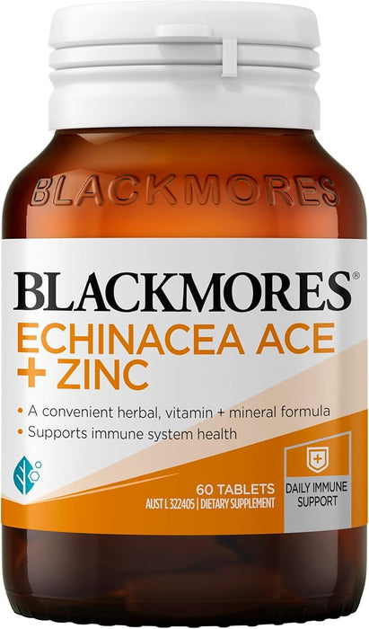 Blackmores Echinacea ACE + Zinc 60 Tablets