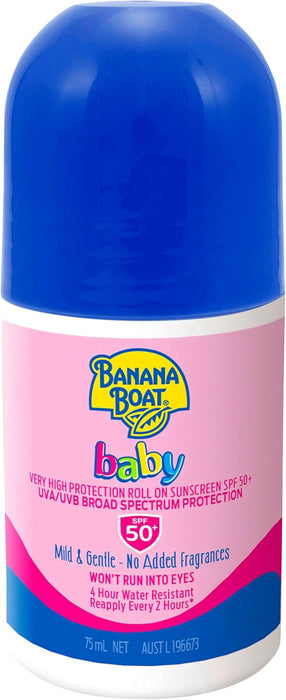 Banana Boat Baby SPF 50+ Roll On 75ml