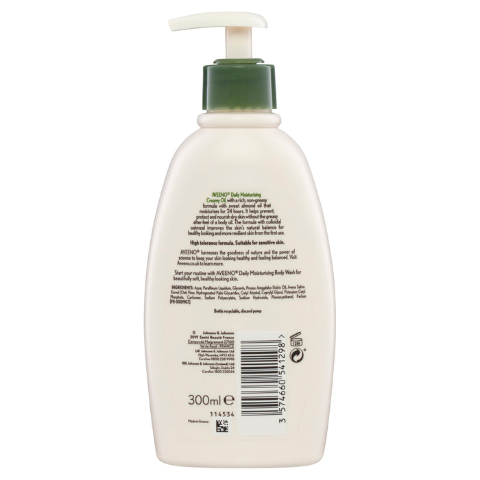 Aveeno Daily Moisturising Creamy Oil 300ml.