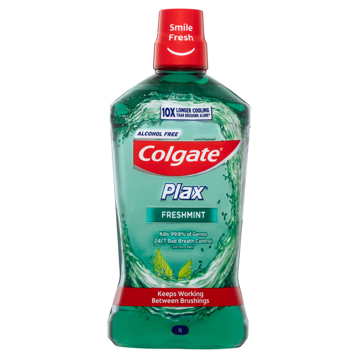 Colgate Plax Mouthwash Freshmint 1 Litre.