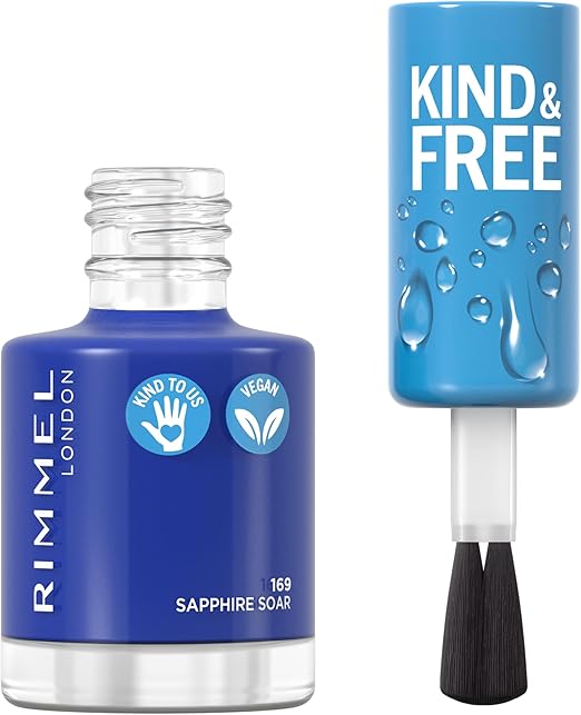 Rimmel Kind & Free Nail Polish 169 Sapphire Soar