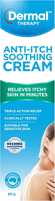 Dermal Therapy Anti Itch Soothing Cream 85g