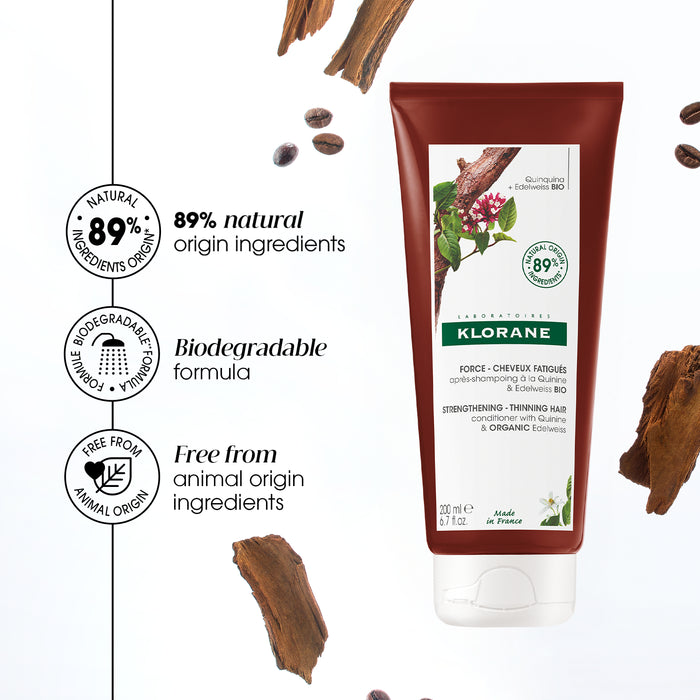Klorane Quinine & Organic Eldelweiss Conditioner 200ml.