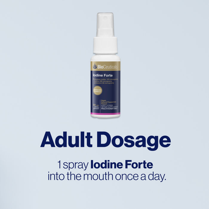 Bioceuticals Iodine Forte 50ml Oral Spray