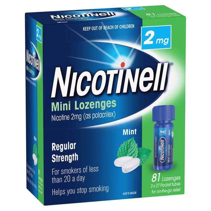 Nicotinell Mini Lozenge 2mg Bottle 81