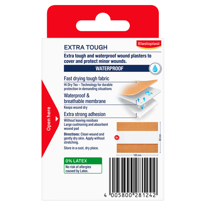 Elastoplast Heavy Fabric Waterproof Dressing Lengths 80cmx6cm