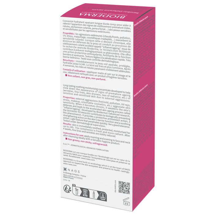 Bioderma Sensibio Defensive Soothing Serum 30ml