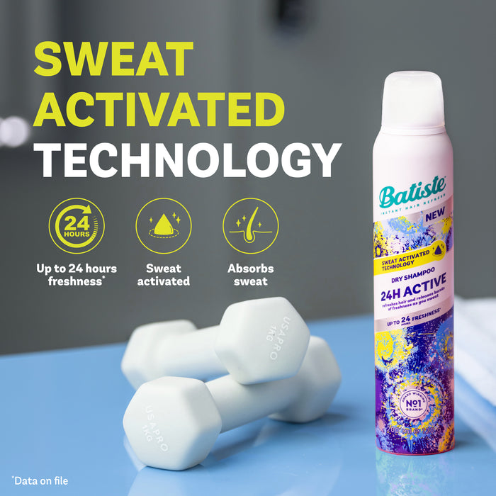 Batiste Dry Shampoo 24 Hour Active 200ml