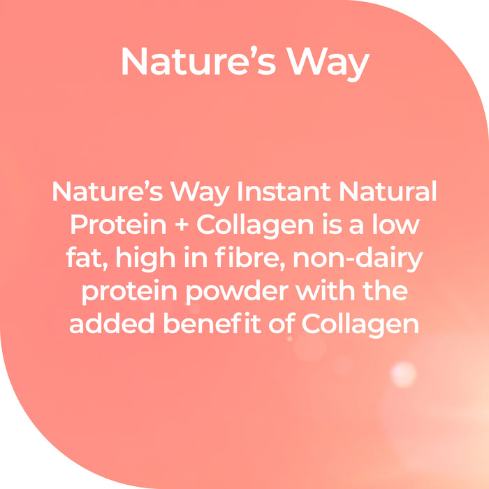 Nature's Way Instant Natural Protein + Collagen 400g