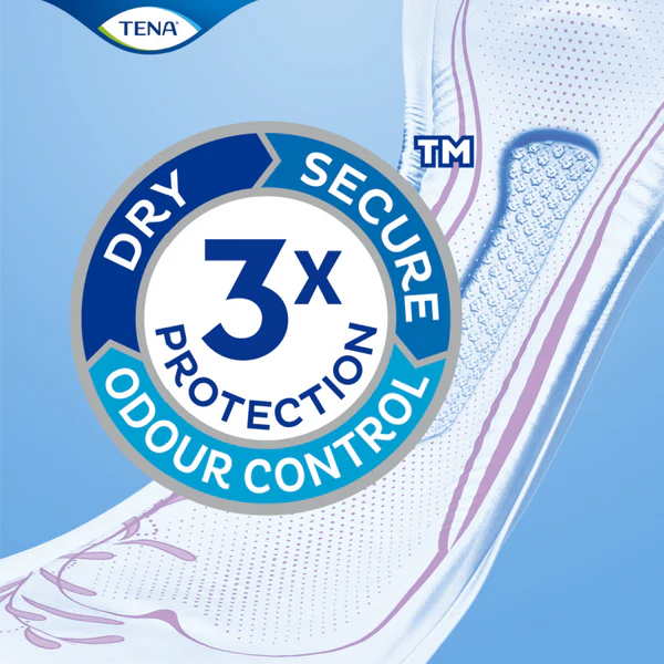 Tena Instadry Standard Length Pads 8 Pack