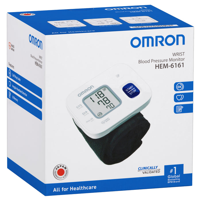 Omron HEM6161 Basic Wrist Blood Pressure Monitor.