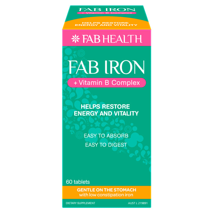 FAB Iron Tablets 60