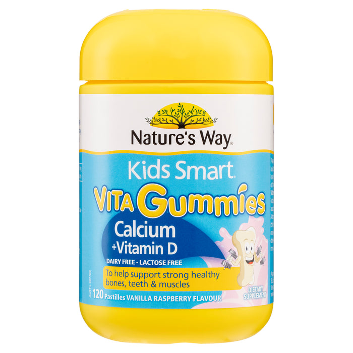 Nature's Way Kids Smart Calcium & Vitamin D 120 Vita Gummies.
