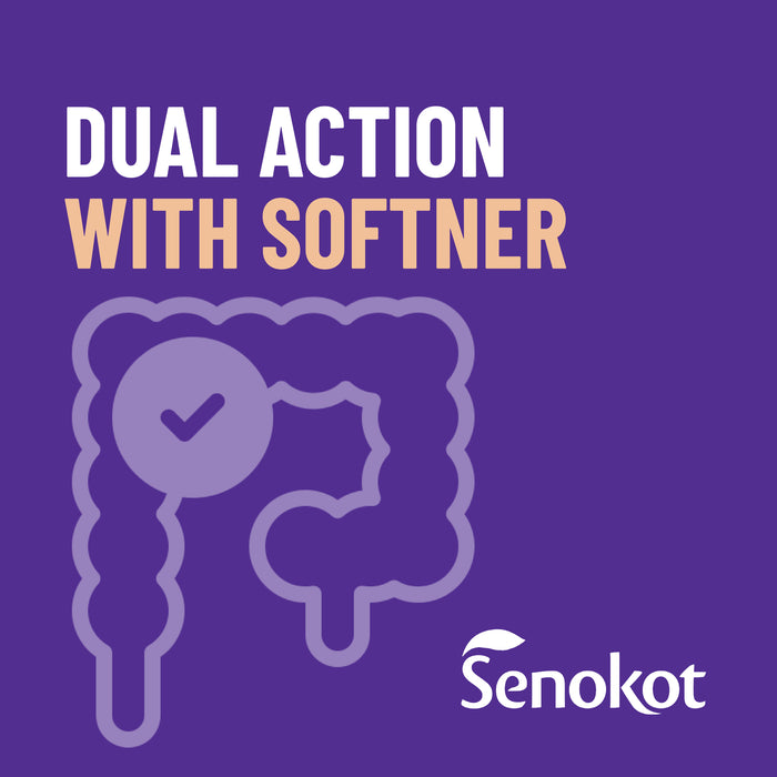 Senokot Dual Action 90 Tablets.