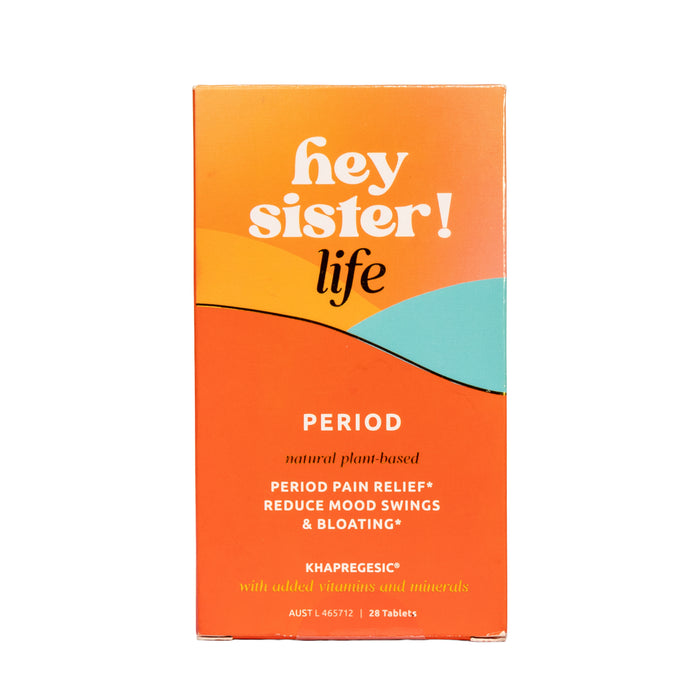 Hey Sister Period Pain 28 Tablets