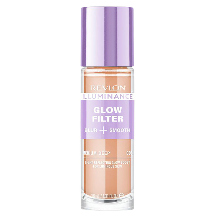 Revlon Illuminance Glow Filter Liquid Foundation 008 Medium-Deep