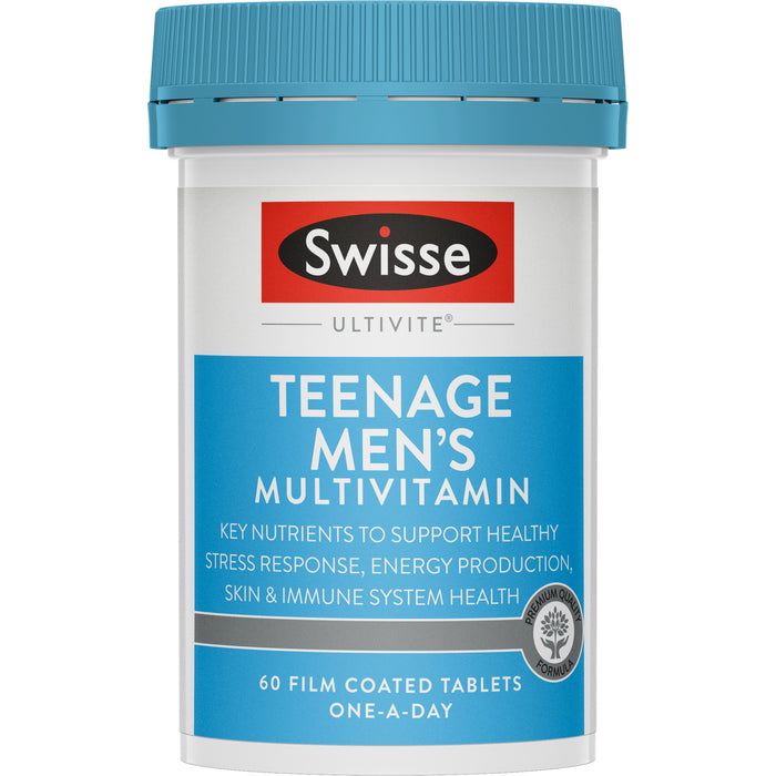 Swisse Mens Teenage Ultivite 60 Tablets.